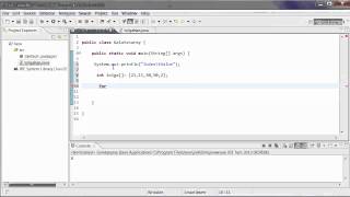 java programming tutorial -25-Creating an array Table-Tolgahan Semiz