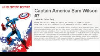 2016 New Comics Releases 03 Mar 30 Comic Book Haul Captain America Sam Wilson 7 Jim Steranko XMen 92