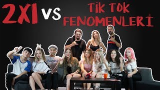 2x1 vs TİKTOK FENOMENLERİ / Klavye Delikanlısı