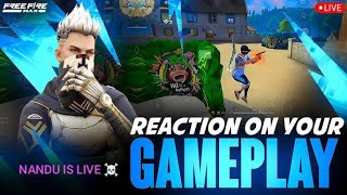 1V1,4V4 REACTIONS RAPA RAPA💥🔥 || GUILD TRAILS NTG ||  #freefiretelugu #ntg #freefire