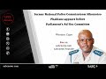 Former National Police Commissioner Khomotso Phahlane appears before Ad Hoc Committee | 14 Jan 2026