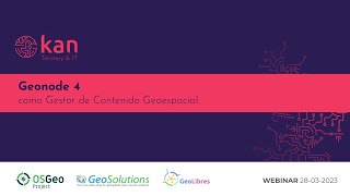 GeoNode 4 como Gestor de Contenido Geoespacial