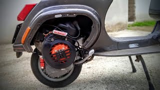 Vespa PK Quattrini M1L GTR 125cc - Elaborazioni A.T.A.🐢🏁 - Test Stradale💥