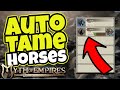 How To AUTO TAME A Horse: Myth of Empires Survival RPG