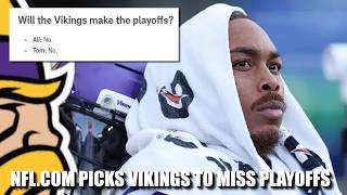 NFL.com Predicts the Vikings to MISS the Playoffs (Shocker)
