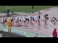 男子100m_予選4組_第50回北海道中学陸上20190727