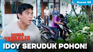 Gawat! Idoy Bablas Tabrak Pohon Besar | DUNIA TERBALIK | EPS 42 (1/4)