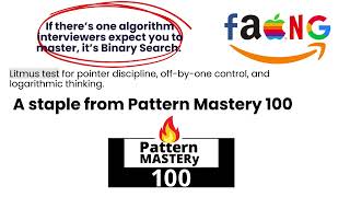[Java] Binary Search - Leetcode 704 -- Illustrated! | Pattern Mastery