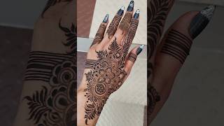 Unique Mehndi Design for Back Hand | Easy Mehndi Design | Mehndi Design Simple | #mehndi #shorts