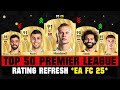 FIFA 25 | TOP 50 BEST PREMIER LEAGUE PLAYER RATINGS (EA FC 25)! 😱🔥 ft. Haaland, Salah, Palmer…