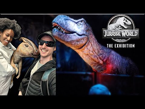 I Visited The Real Jurassic World! - VLOG (Jurassic World: The Exhibition)
