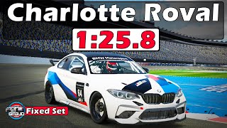 iRacing BMW M2 Charlotte Roval Track Guide - 1:25.8