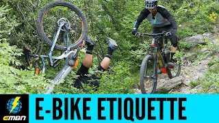 E-Bike Trail Etiquette | Responsible Trail Use As An E-Biker