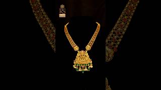 Exclusive Designer Nakshi Necklace // Rs Gold Diamond //