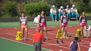 2018国体二次選考会　少年B男子100m決勝