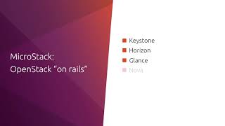 Meet MicroStack