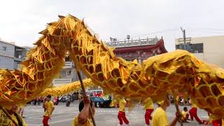 20171202高雄隬陀港天后宮媽祖會謁祖請火回駕遶境大典3#醒獅\u0026舞龍表演