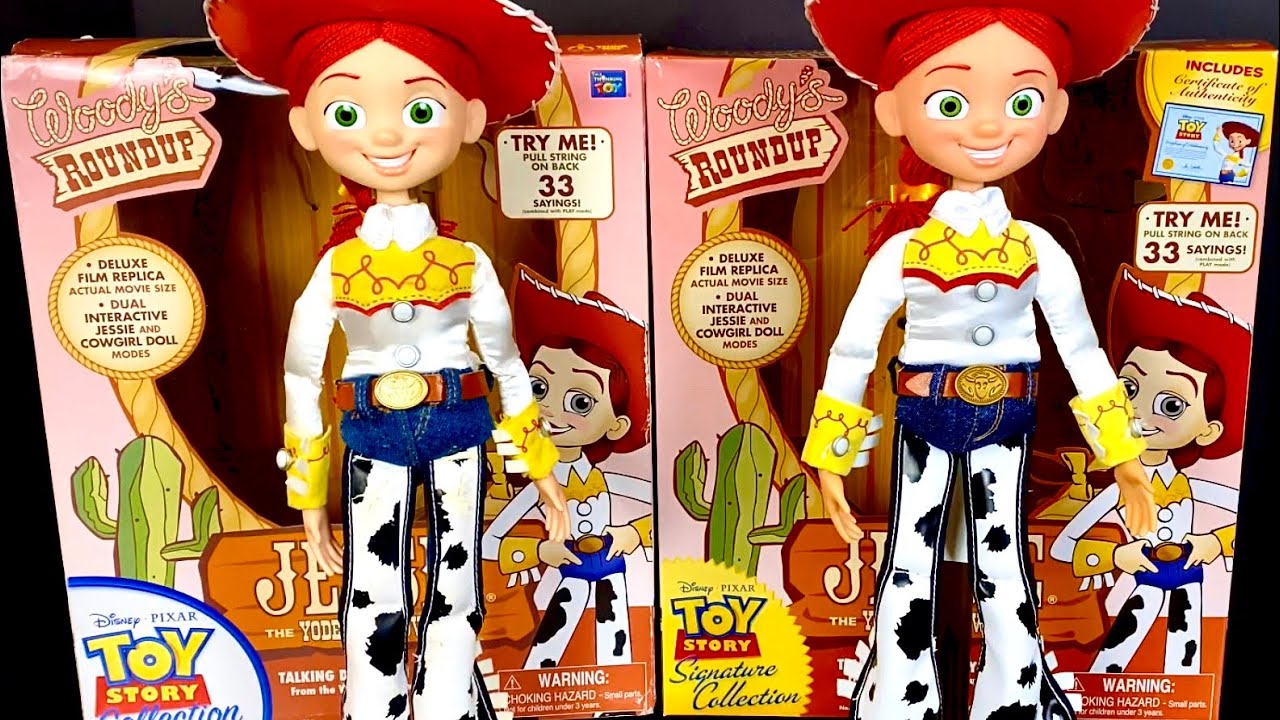 Toy Story Collection Jessie VS Toy Story Signature Collection Jessie ...