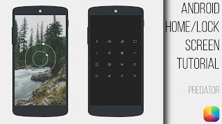 Predator - Android Homescreen & Lockscreen Tutorial
