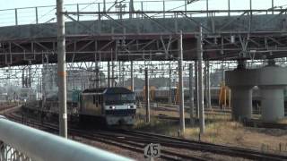 JR貨物　2089レ　EF210 109号機　シンパ　2013年11月