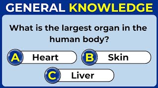 Human Anatomy Quiz | Human Body General Knowledge Questions #challenge 5