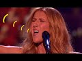 Celine Dion hitting insane A5 and Bb5 high notes