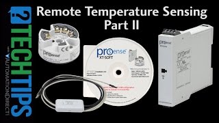 Remote Temperature Sensing Part II from AutomationDirect