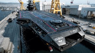 The World's Biggest Aircraft Carrier USS Gerald R. Ford in Action!