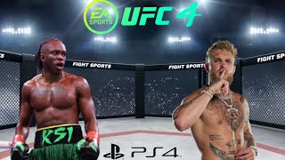 JAKE PAUL VS KSI | UFC 4 Simulation