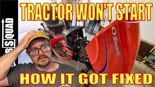 1 Trick to Fix Your DEAD Simplicity Tractor - With The DaubSquad