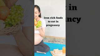 Iron rich foods to eat in pregnancy #pregnancy #pregnancyfood