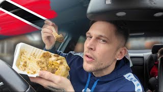 TRYING TRINIDADIAN FOOD 🇹🇹🔥|| MUTTON ROTI