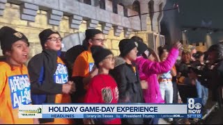 Local at-risk youth receive ultimate holiday game-day experience, attend Golden Knights game