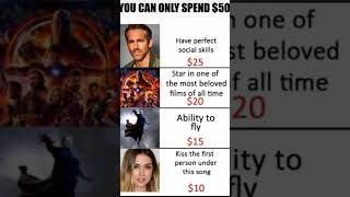 You Only Have 50 $ #memes #trending