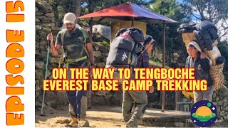 EP 15 അതി സുന്ദരിയായ മഞ്ഞ ഹിമാലയൻ കാടുകൾ | 3rd Day Trekking To Tengboche From Namche Bazar