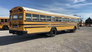 Vehicle ID 01-1, 2002 Bluebird School Bus - Lot 10119