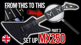 ESP MX250 James Hetfield. Inlay Replacement. Part 3: Setup