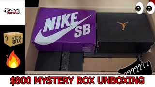 Local Sneaker Reseller made me this $800 Mystery Box ! (W OR L)