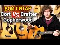 Cort, Crafter или Gopherwood: Что Выбрать? Сравниваю гитары от популярных корейских брендов.