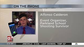 Parkland Survivor Talks to WKOW