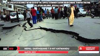 FIRST IMAGES EARTHQUAKE 7.9 HIT NEPAL TODAY APRIL 25, 2015