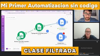 Cómo crear Mi Primer Automatización sin código - Clase Filtrada