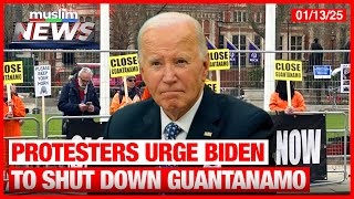 Protesters Urge Biden To Shut Down Guantanamo