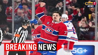 Arber Xhekaj Prêt à Affronter Brady Tkachuk Sans Peur