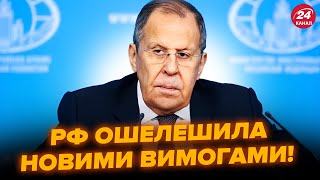 😱5 ХВИЛИН ТОМУ! Лавров ВИЙШОВ з НЕГАЙНОЮ вимогою до України. Путін БЛАГАВ про це!