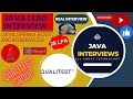 qualitestgroup interview Questions | java interview questions |Java-8 coding Interview|Microservices