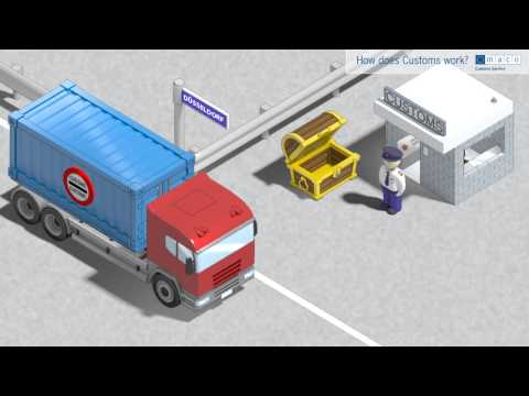 What is a closed area or compound into which foreign goods can be brought without being subject to the necessary customs requirements?