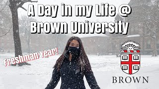 College Day in the Life of a Brown University Freshman || Cecile S