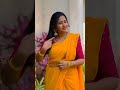 Lasya akka gorgeous look in yellow saree # reels # shorts