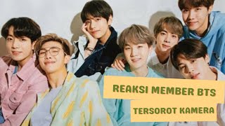 Reaksi Member BTS saat tersorot Kamera #BTS